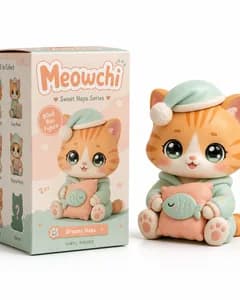 A photo turned into a blind-box designer toy