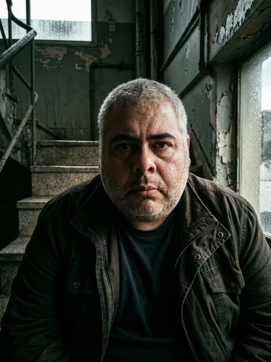 Gritty Portrait Photo