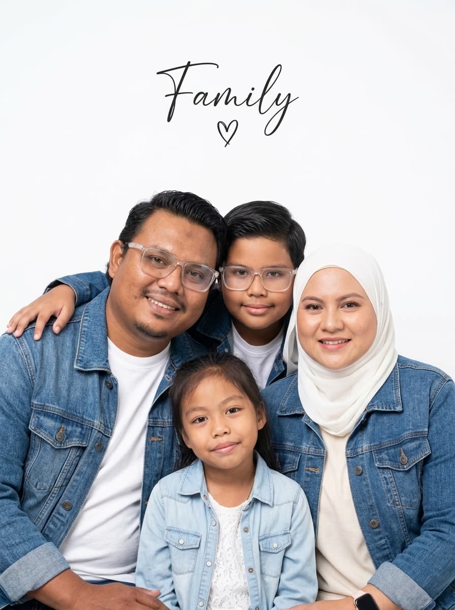 Family Studio Portrait