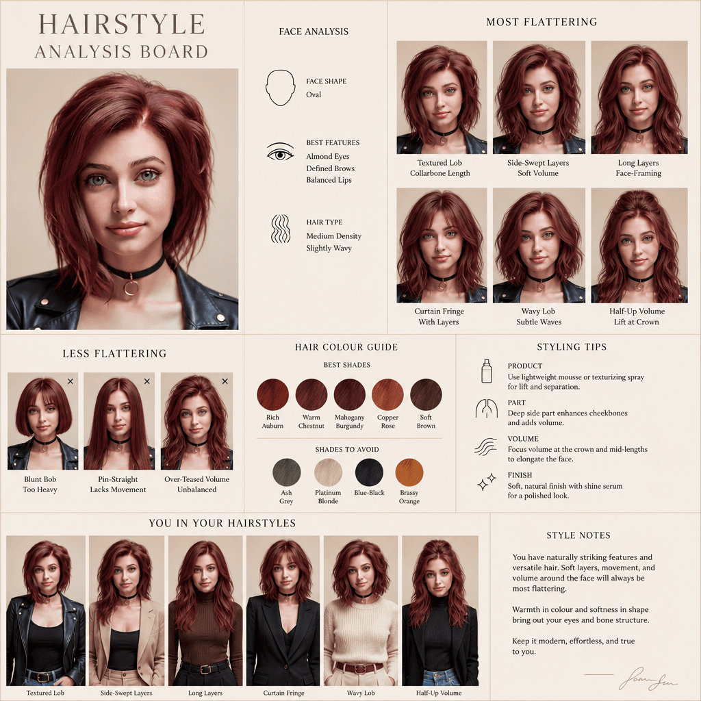 Hairstyle Analysis Board