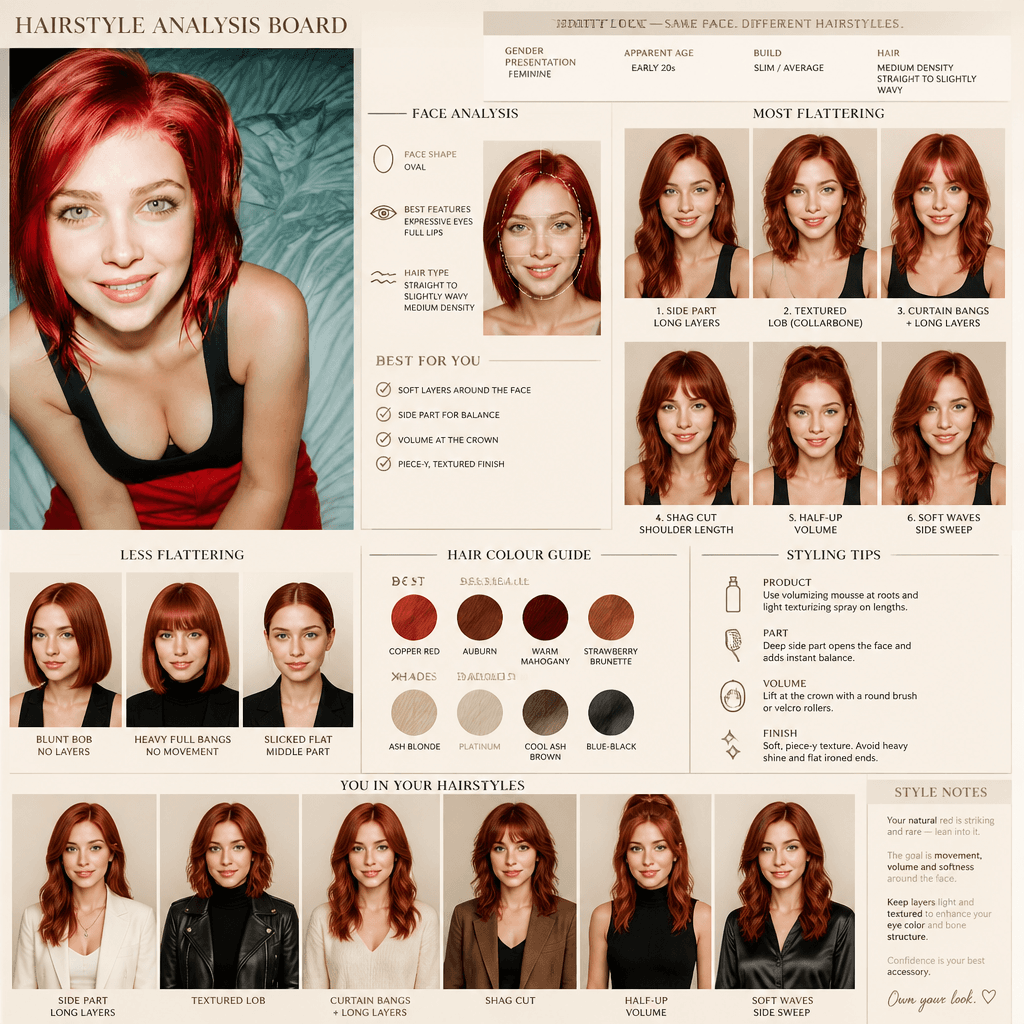 Hairstyle Analysis Board