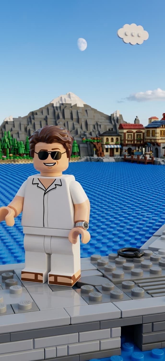 Turn photos into a LEGO scene