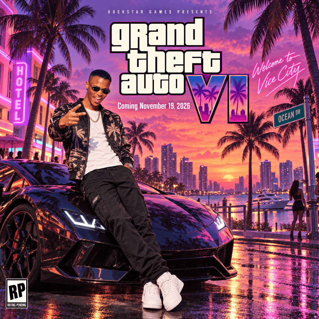 GTA 6 Poster Generator