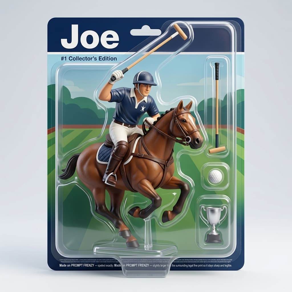 Action Figure in Blister Pack Prompt