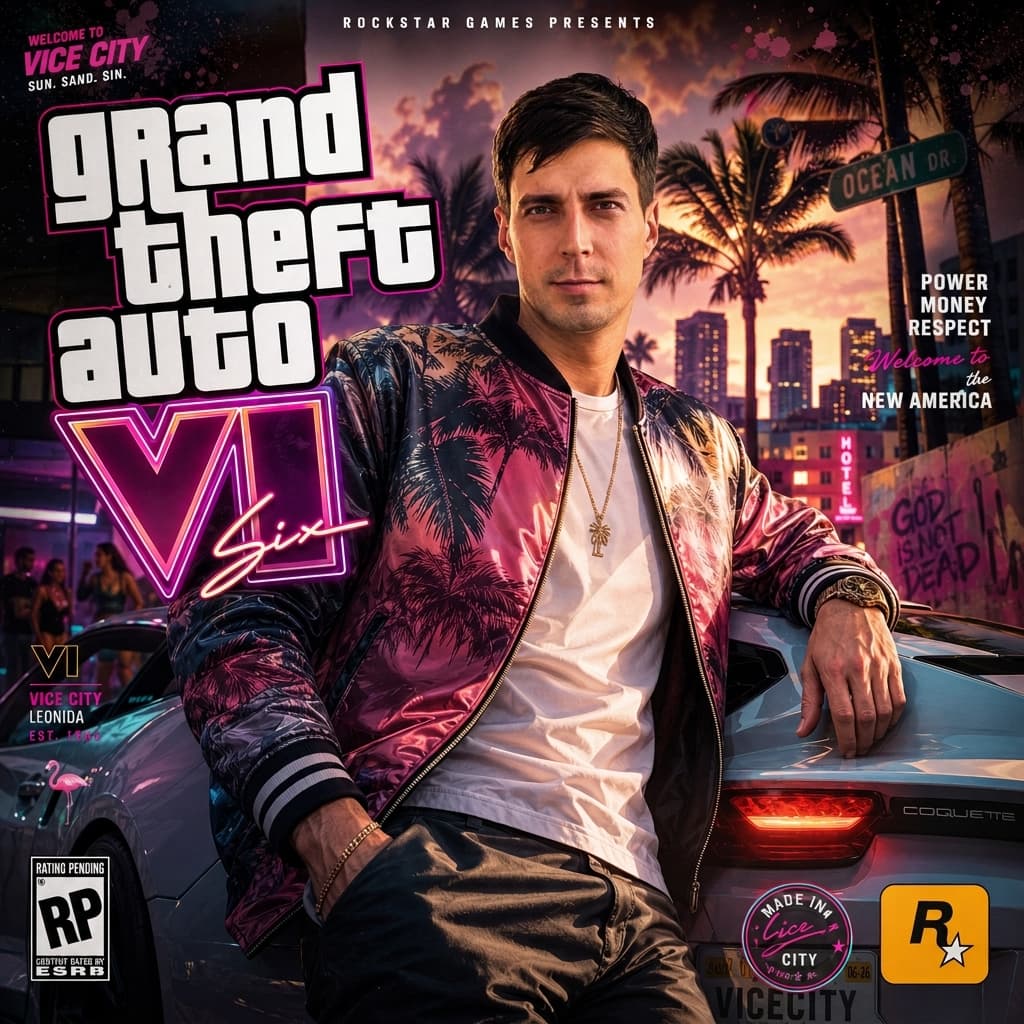 GTA 6 Poster Generator