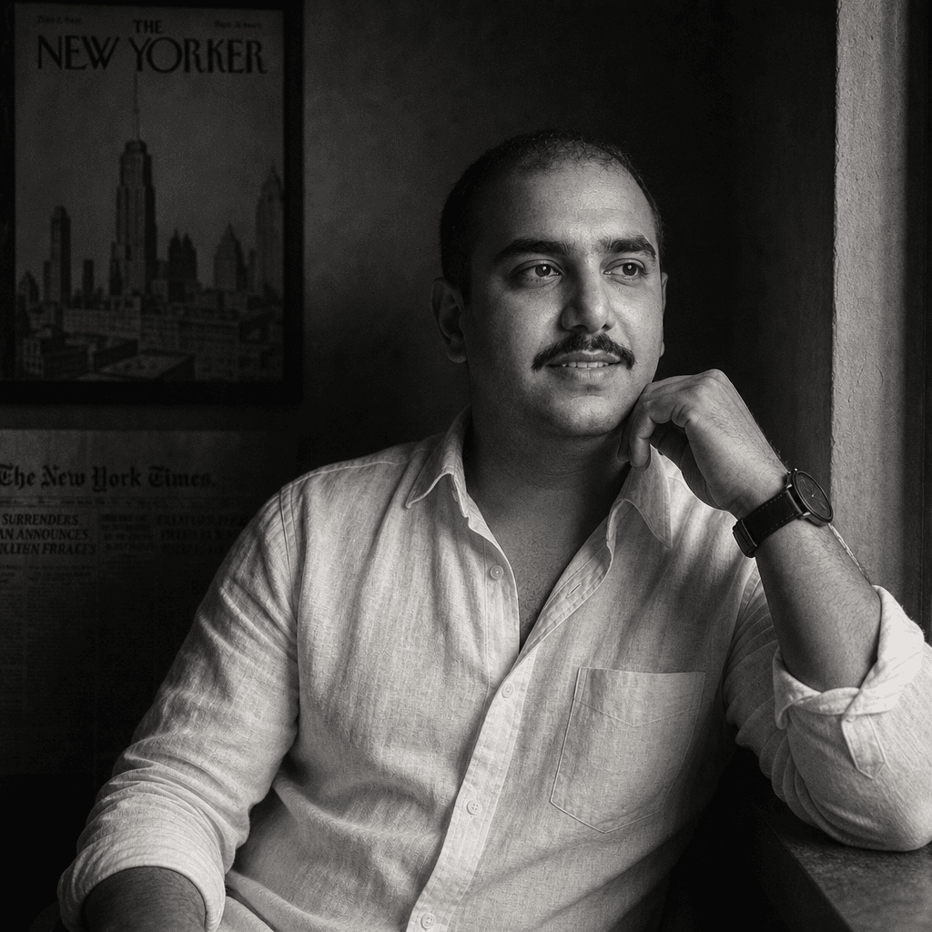 Cinematic Black & White Editorial Portrait (GPT)