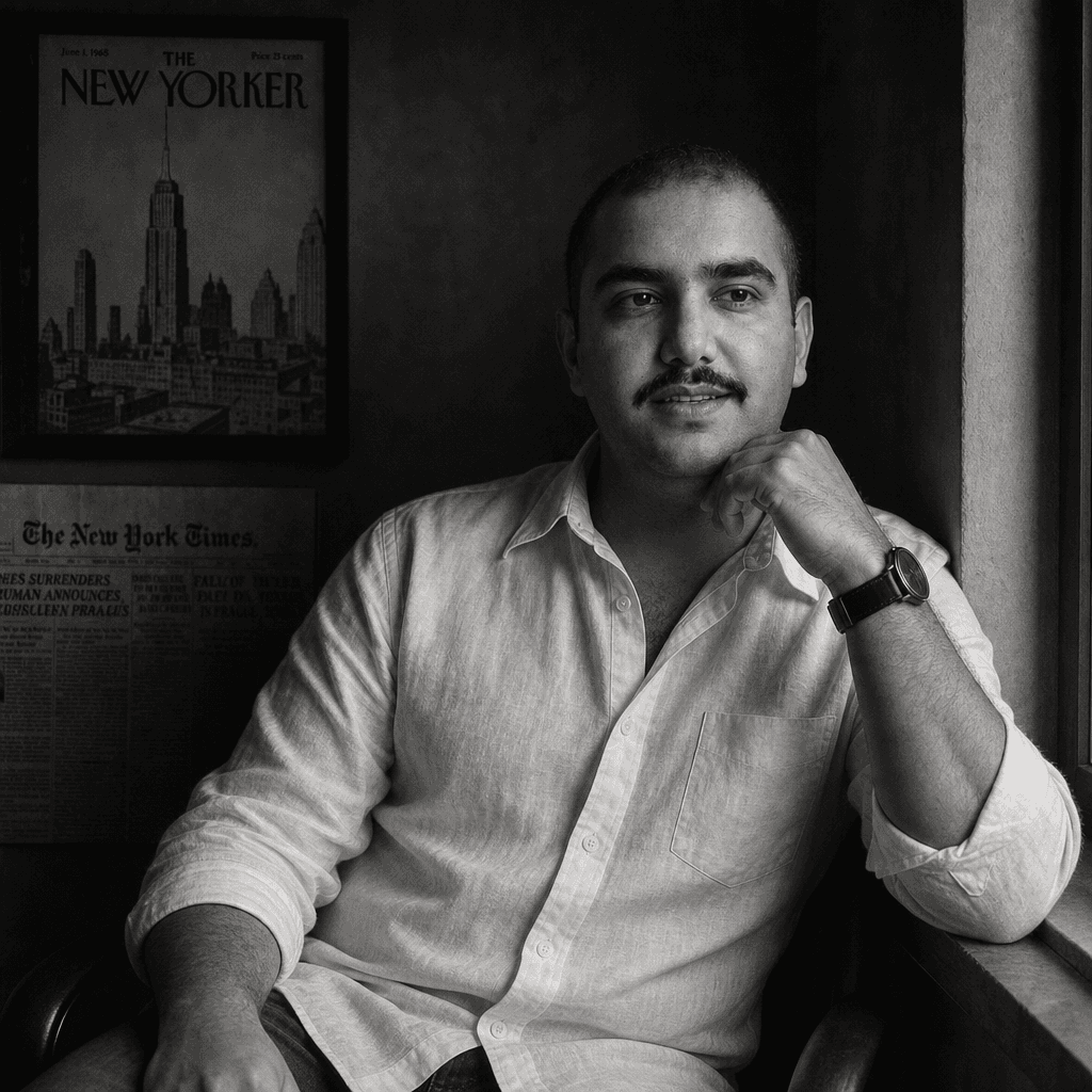 Cinematic Black & White Editorial Portrait (GPT)