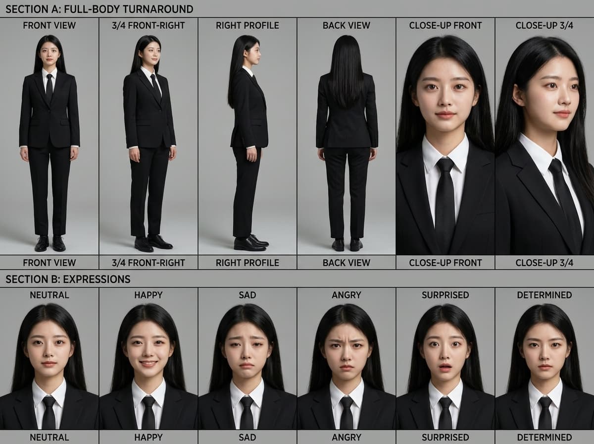 Professional Character Sheet