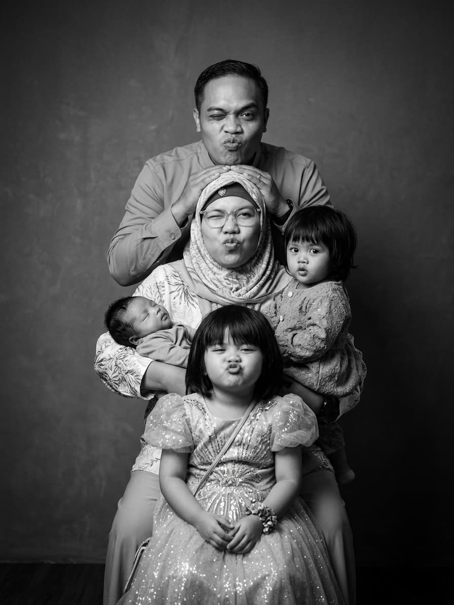 Family Portrait Stacked