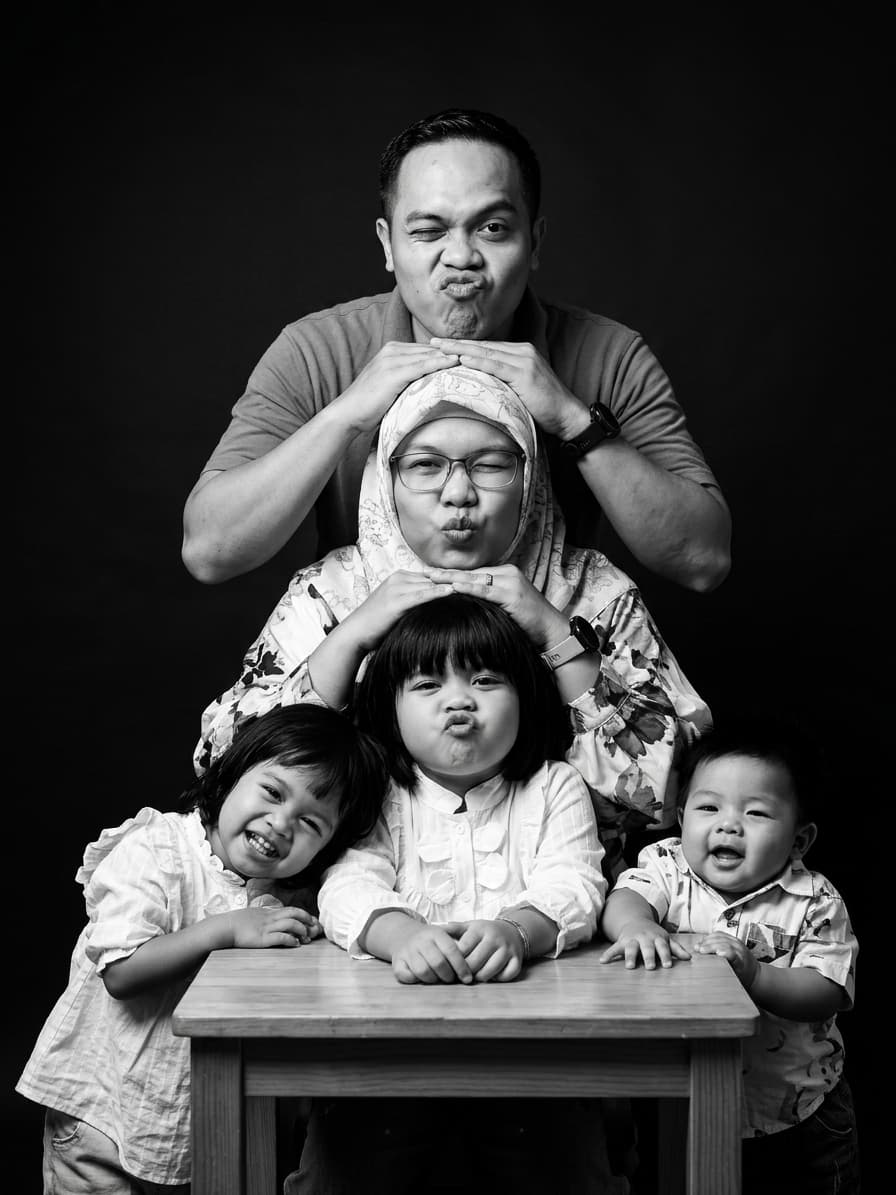 Family Portrait Stacked
