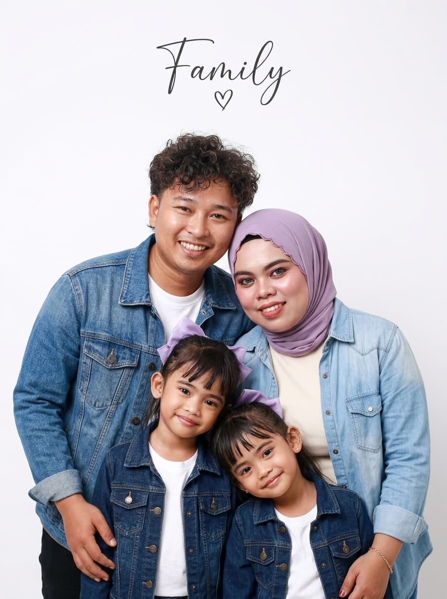 Family Studio Portrait