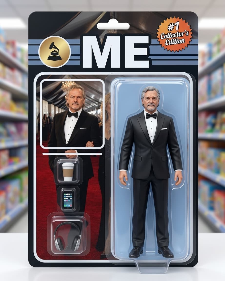 Action Figure in Blister Pack Prompt