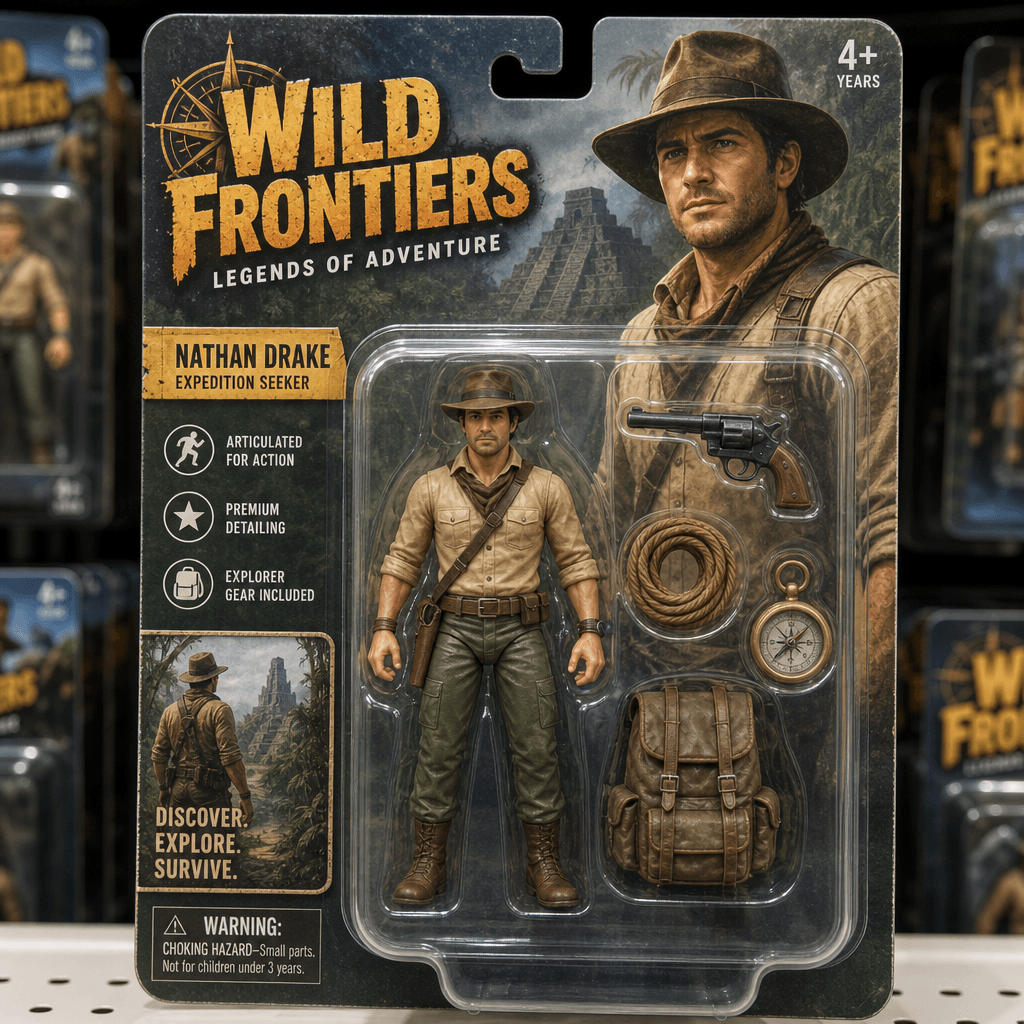 Action Figure in Blister Pack Prompt