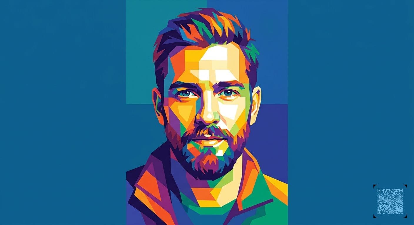 WPAP Geometric Pop Art