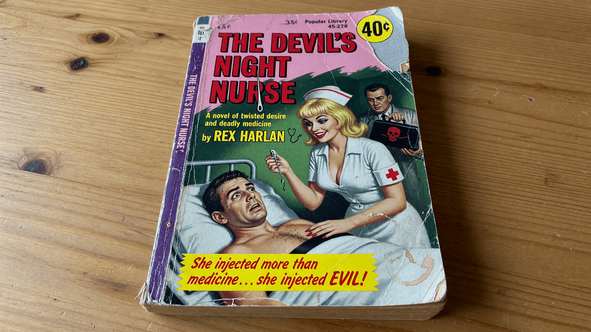 1960s Pulp Paperback Cover