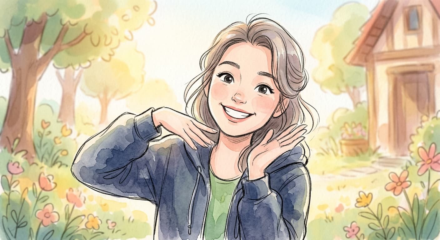 Hand-Drawn Storybook Illustration