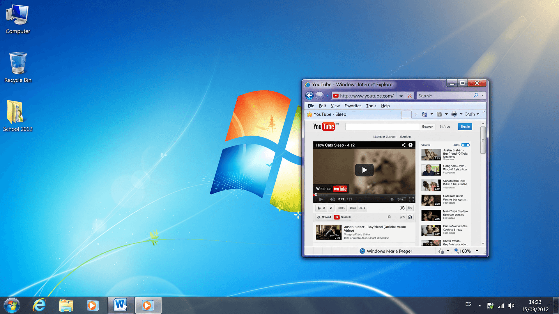 Windows 7 Desktop, Early 2010s