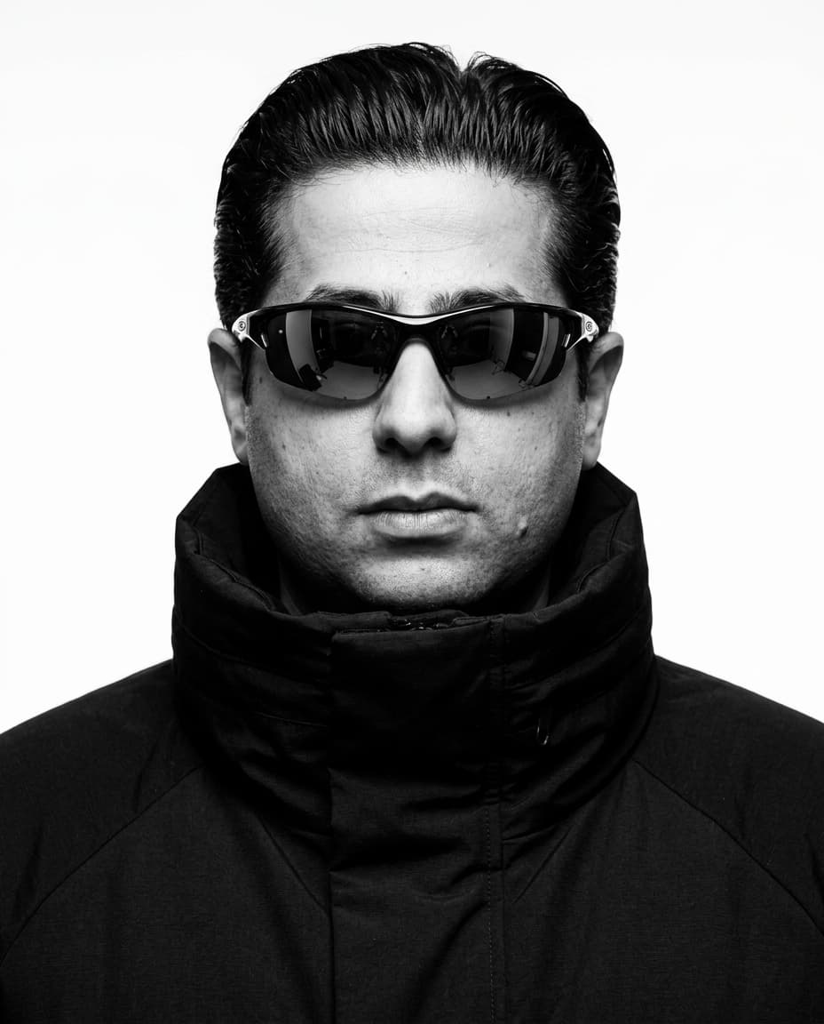 Avant-Garde Sportswear Portrait