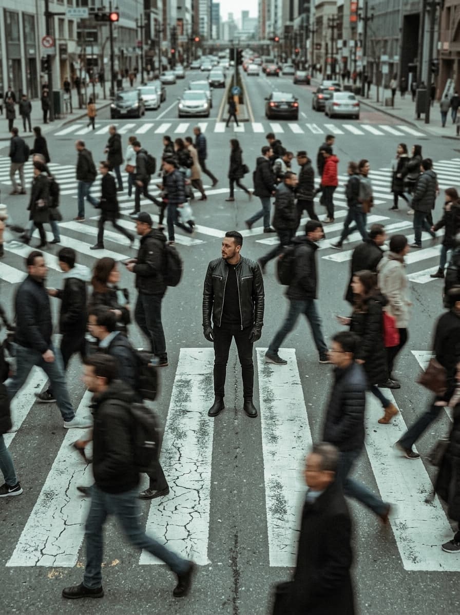 Cinematic street photography