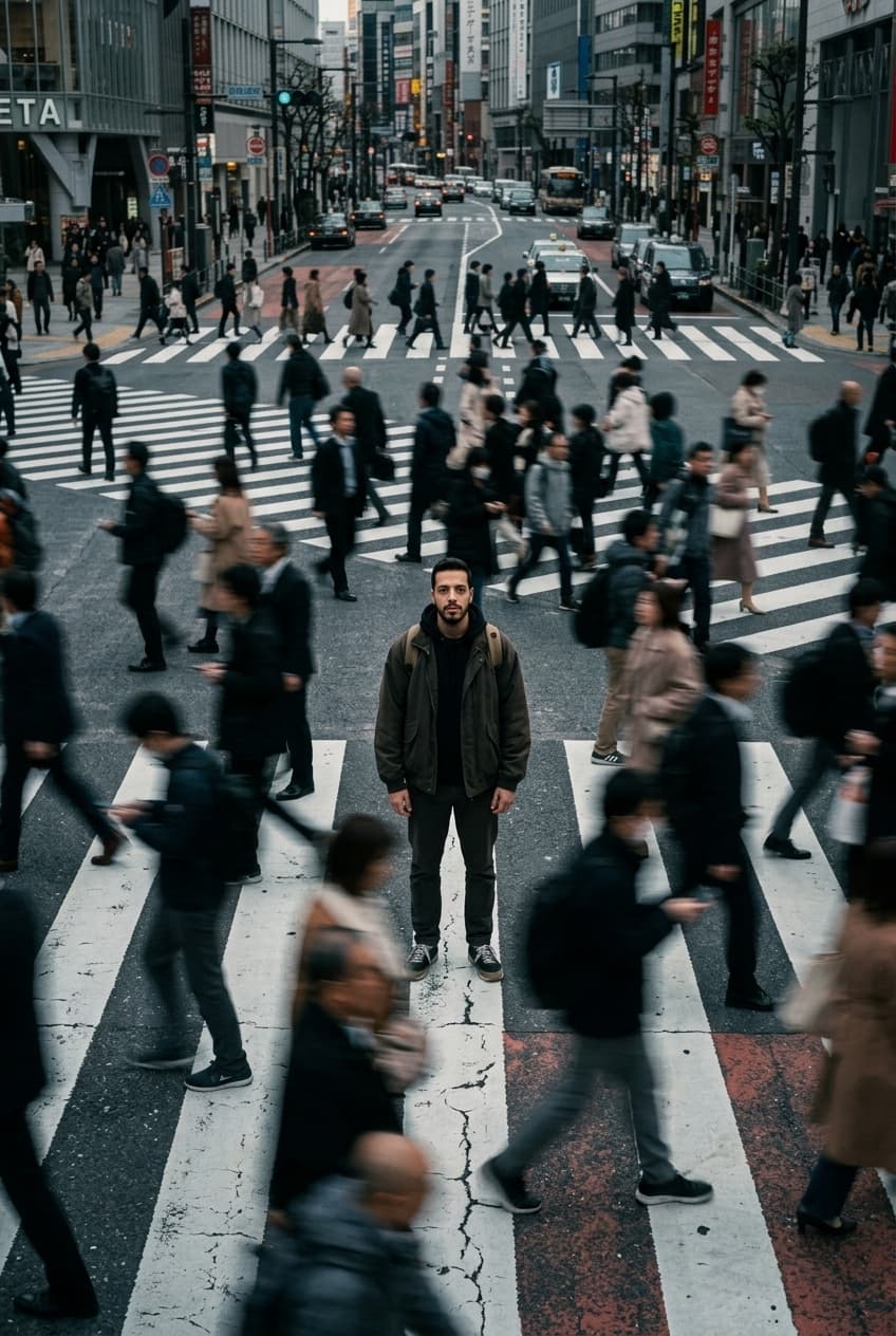 Cinematic street photography