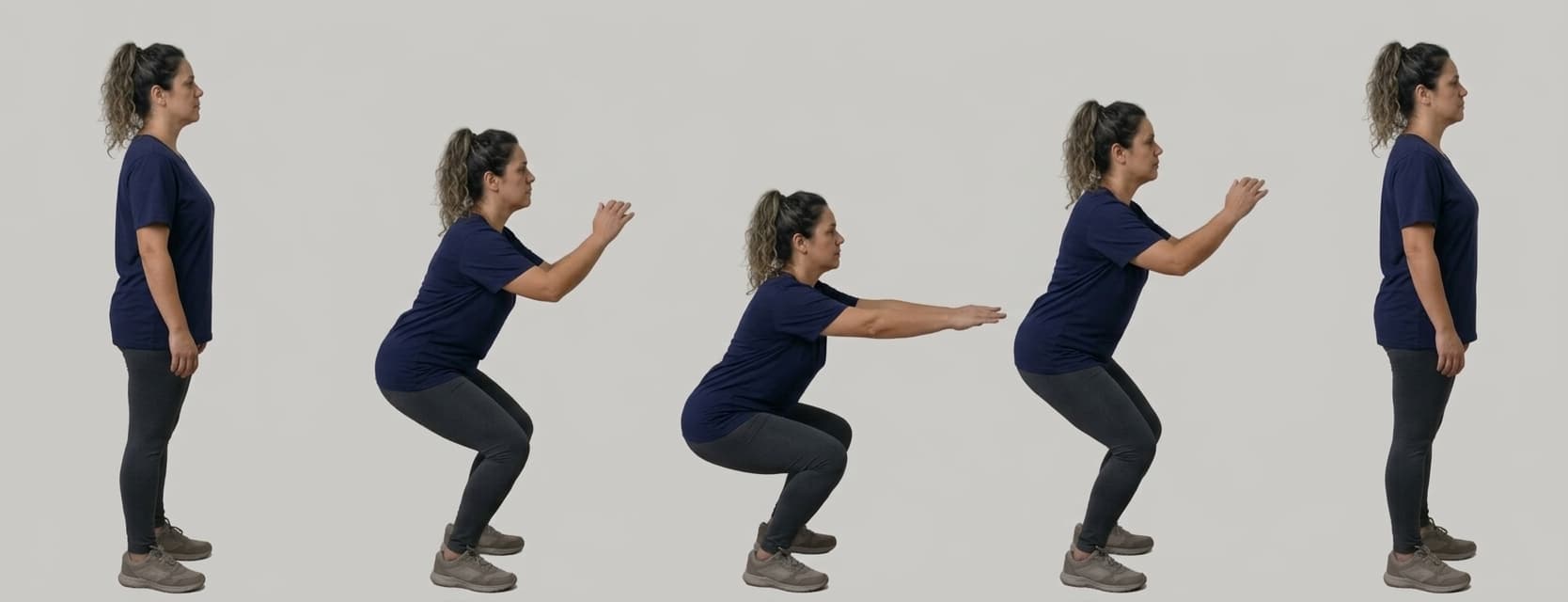Clara Squatting