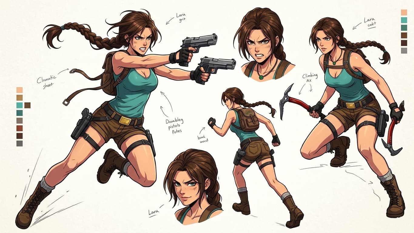 Anime Character Sheet