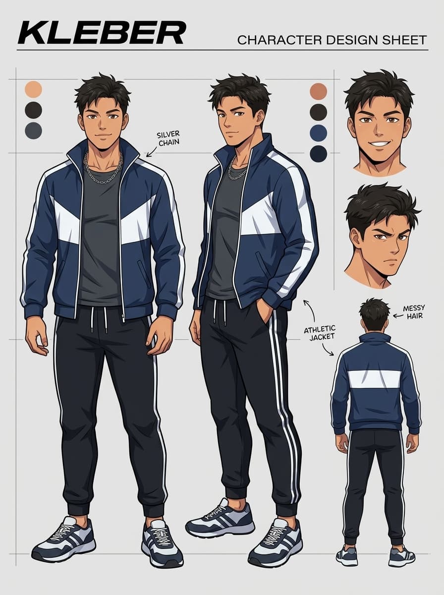 Kleber Anime Character Sheet