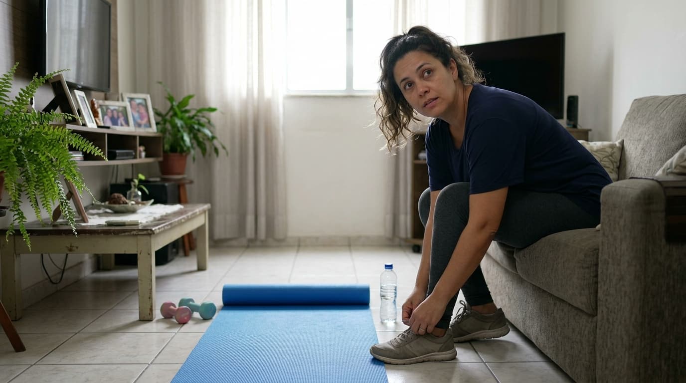 Brazilian Woman Preparing