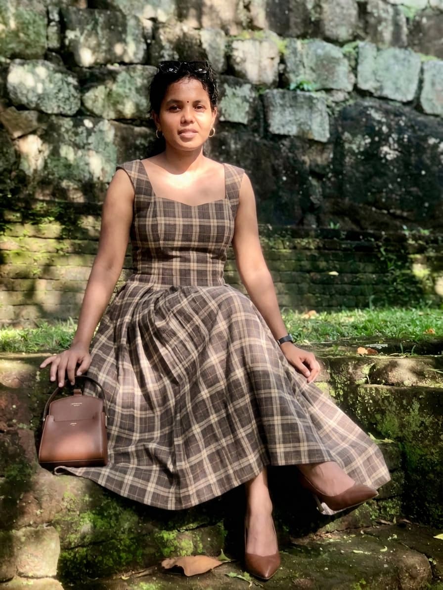 Autumn Dress Try On