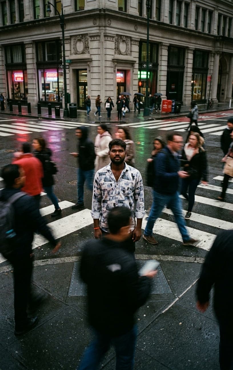 Cinematic street photography