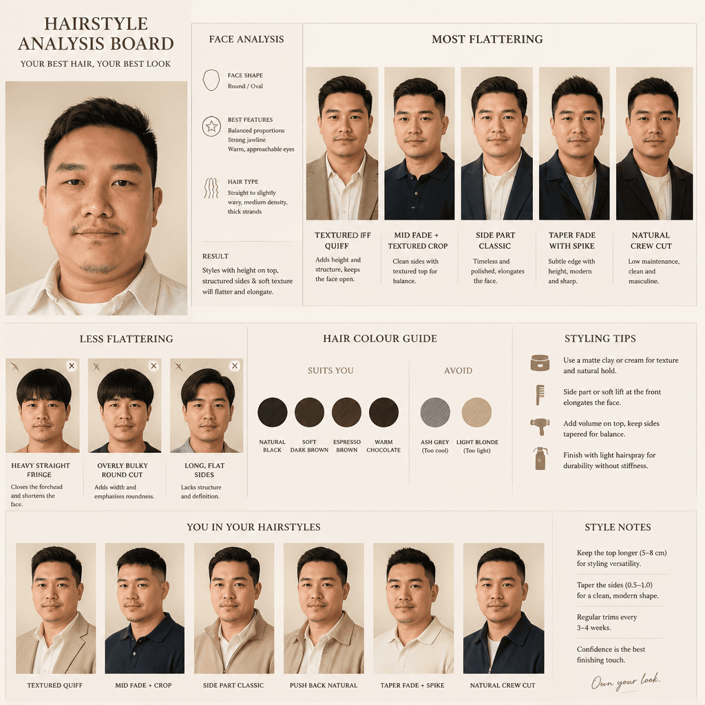 Hairstyle Analysis Board