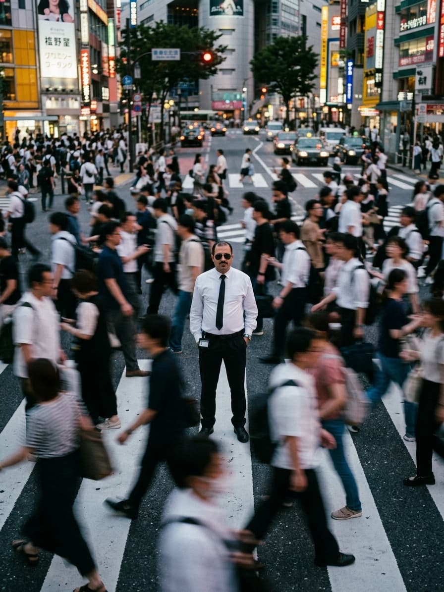 Cinematic street photography