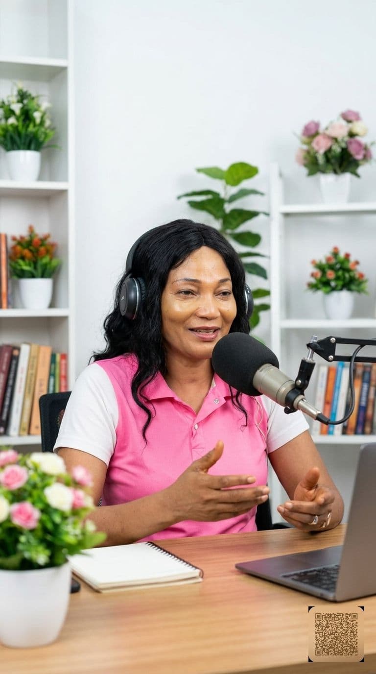 Podcast Moderator with Guest