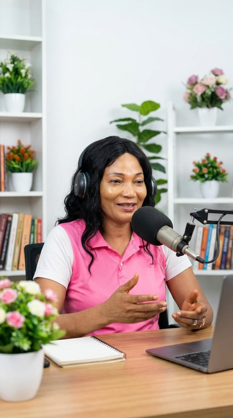 Podcast Moderator with Guest
