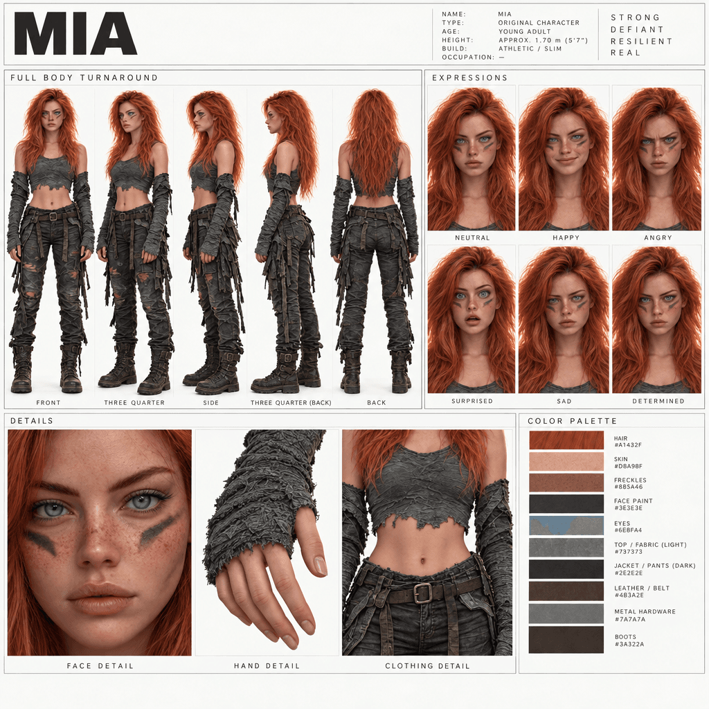 AI Character Sheet Prompt