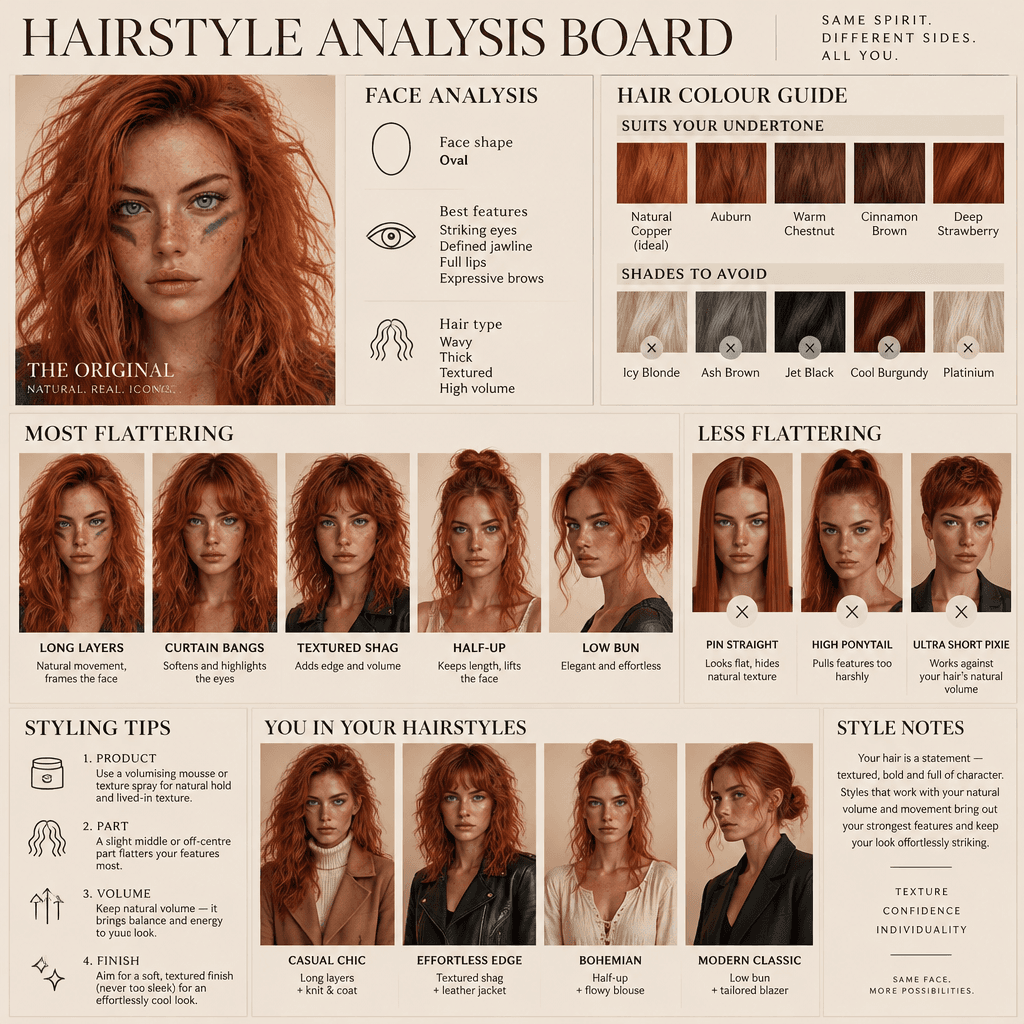 Hairstyle Analysis Board