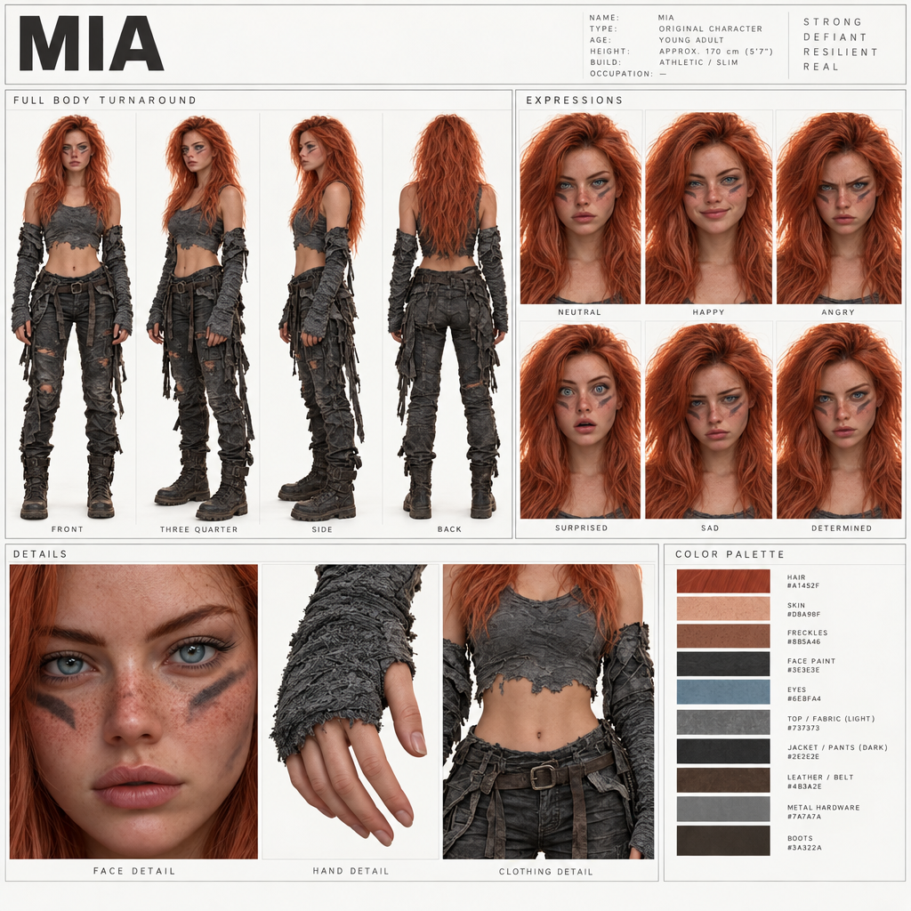 AI Character Sheet Prompt