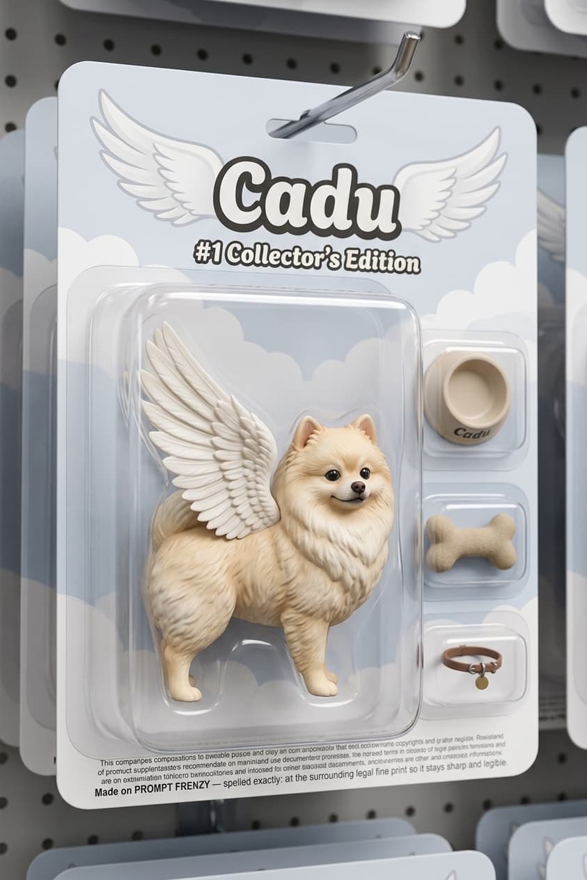Action Figure in Blister Pack Prompt