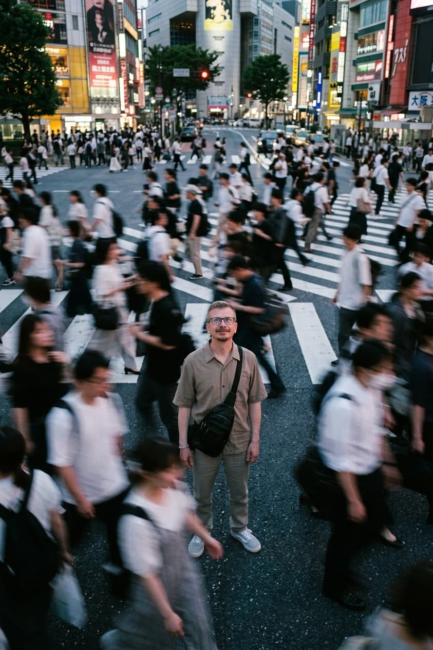 Cinematic street photography