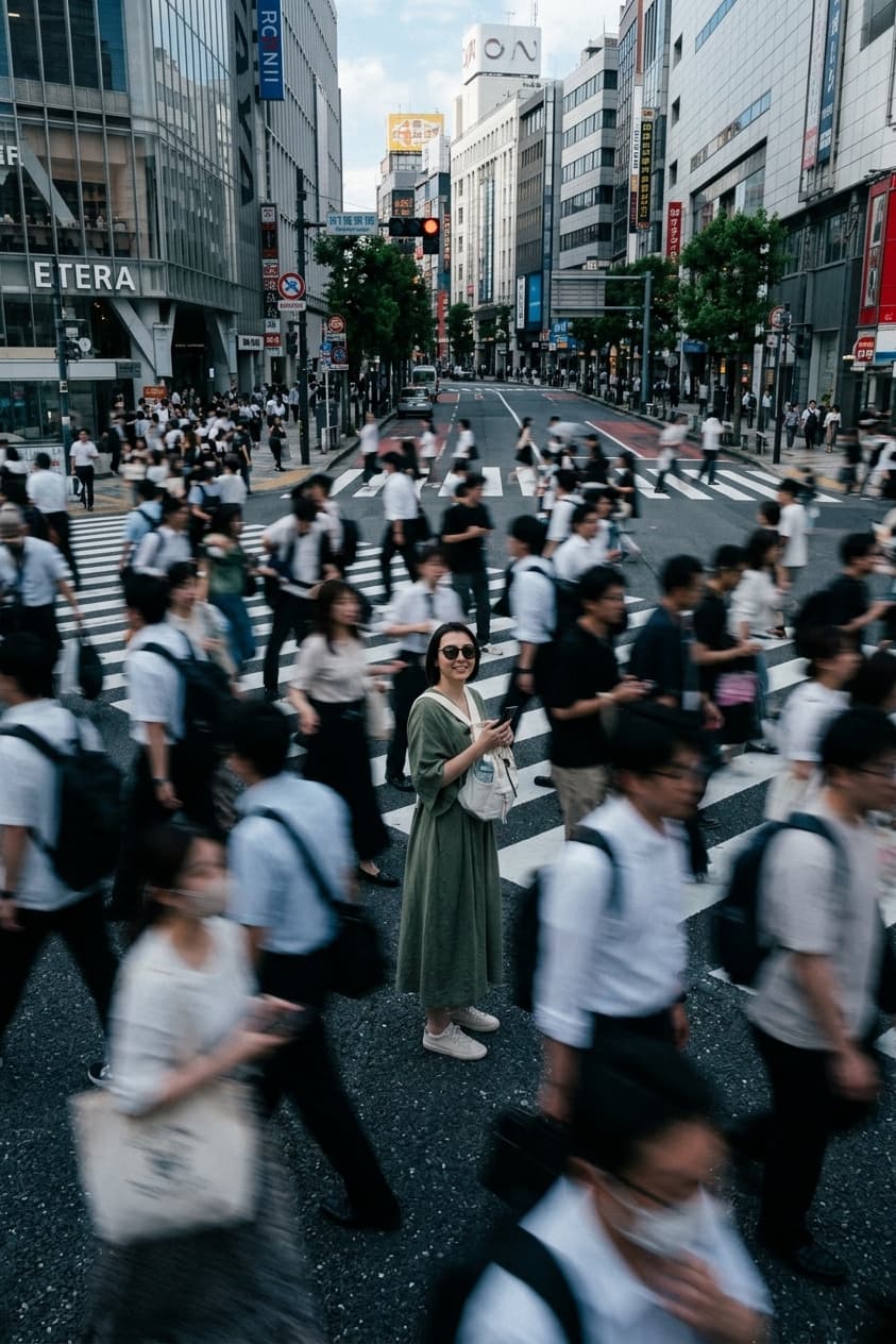 Cinematic street photography