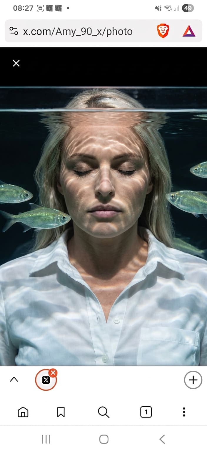 Underwater Fish Portrait