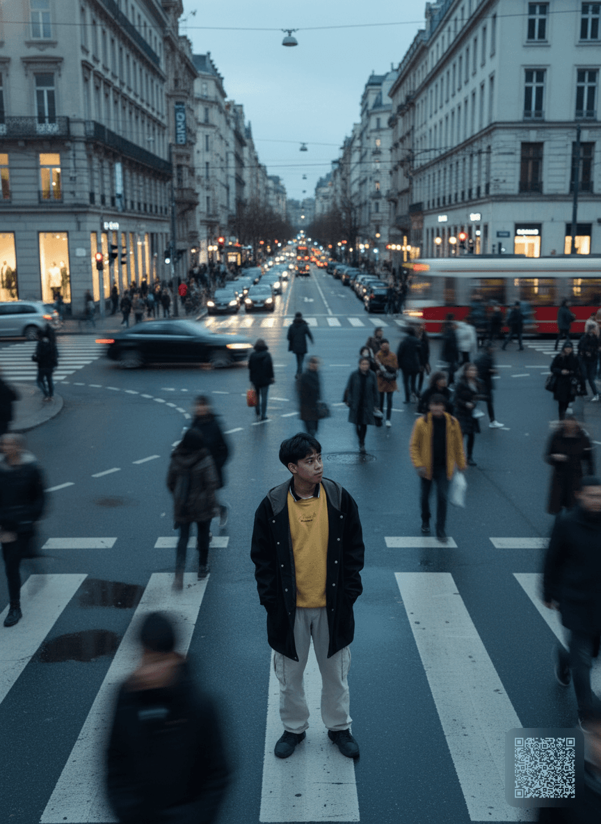 Cinematic street photography (Remix)