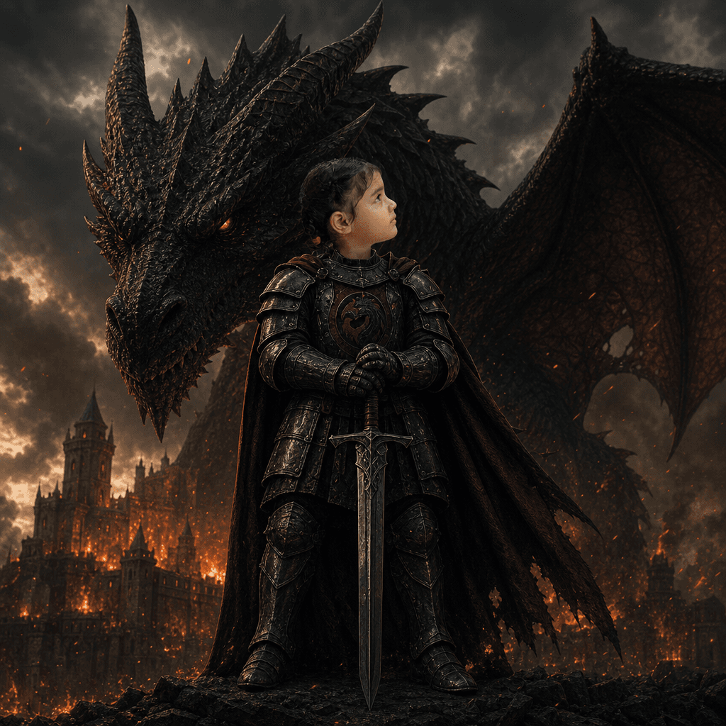 Dragonbound Guardian Portrait