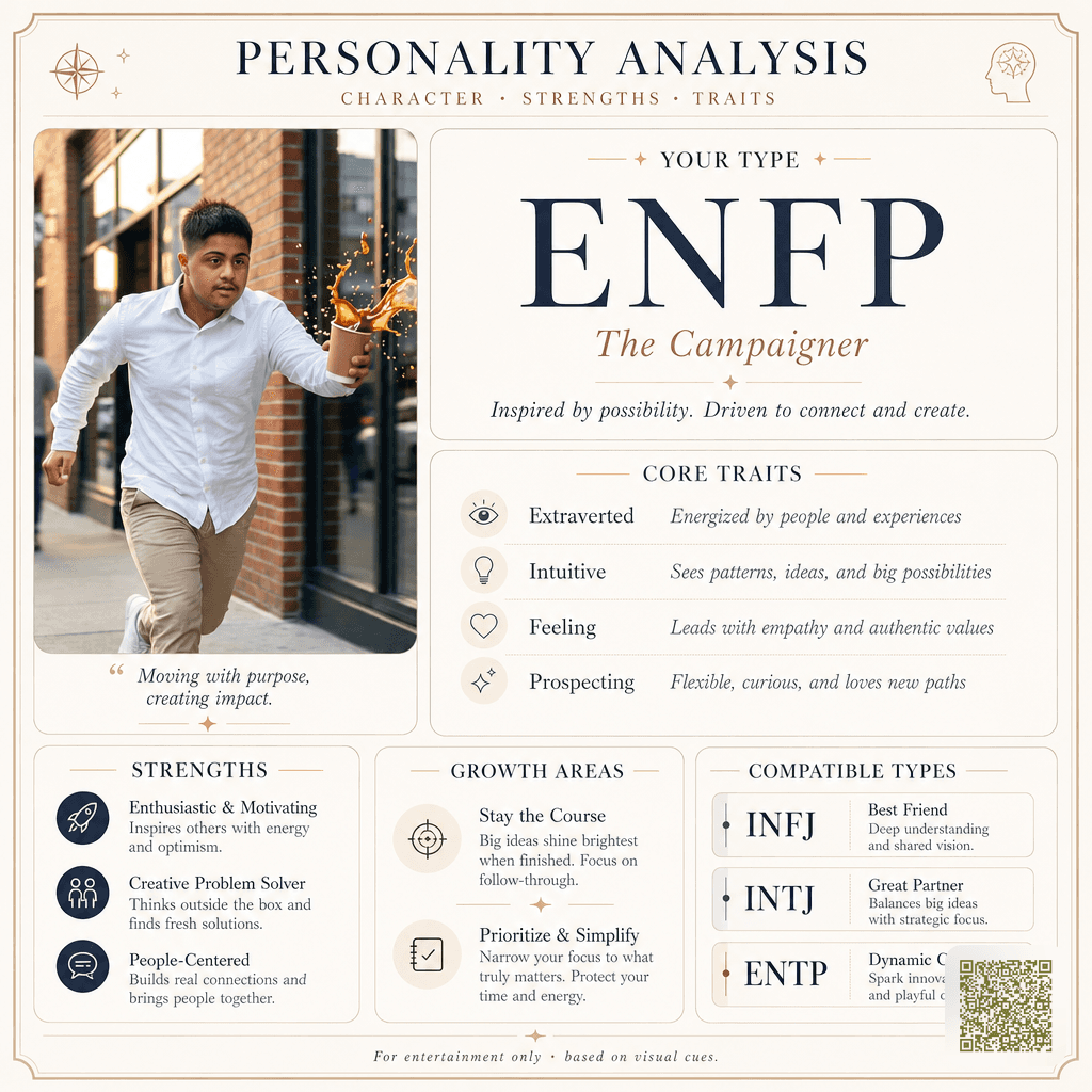 AI Personality Type Card