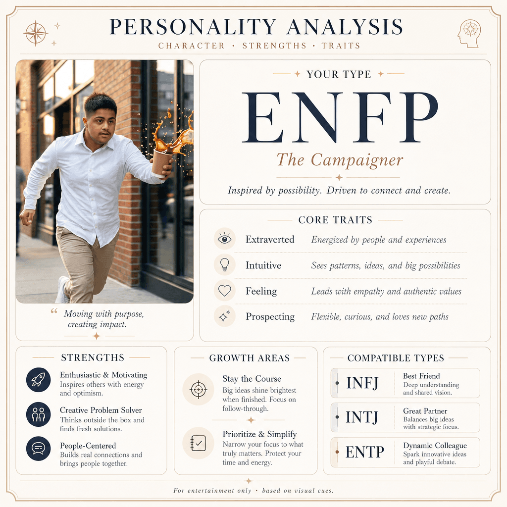 AI Personality Type Card