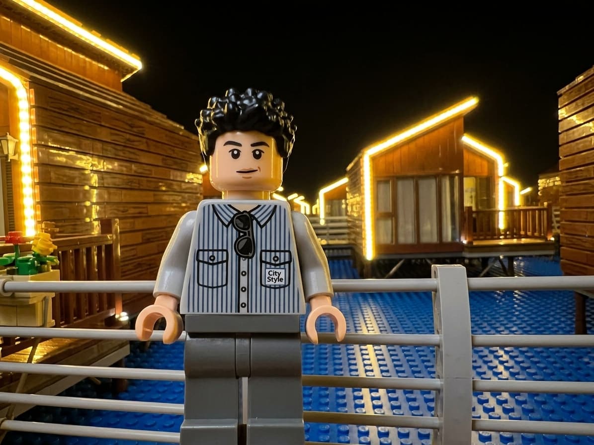 Turn photos into a LEGO scene