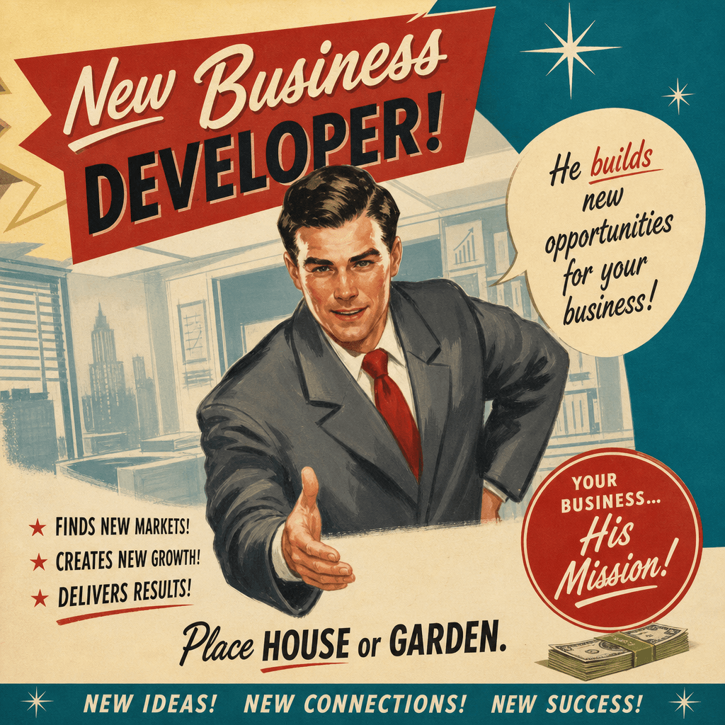 1950s American Advertising style