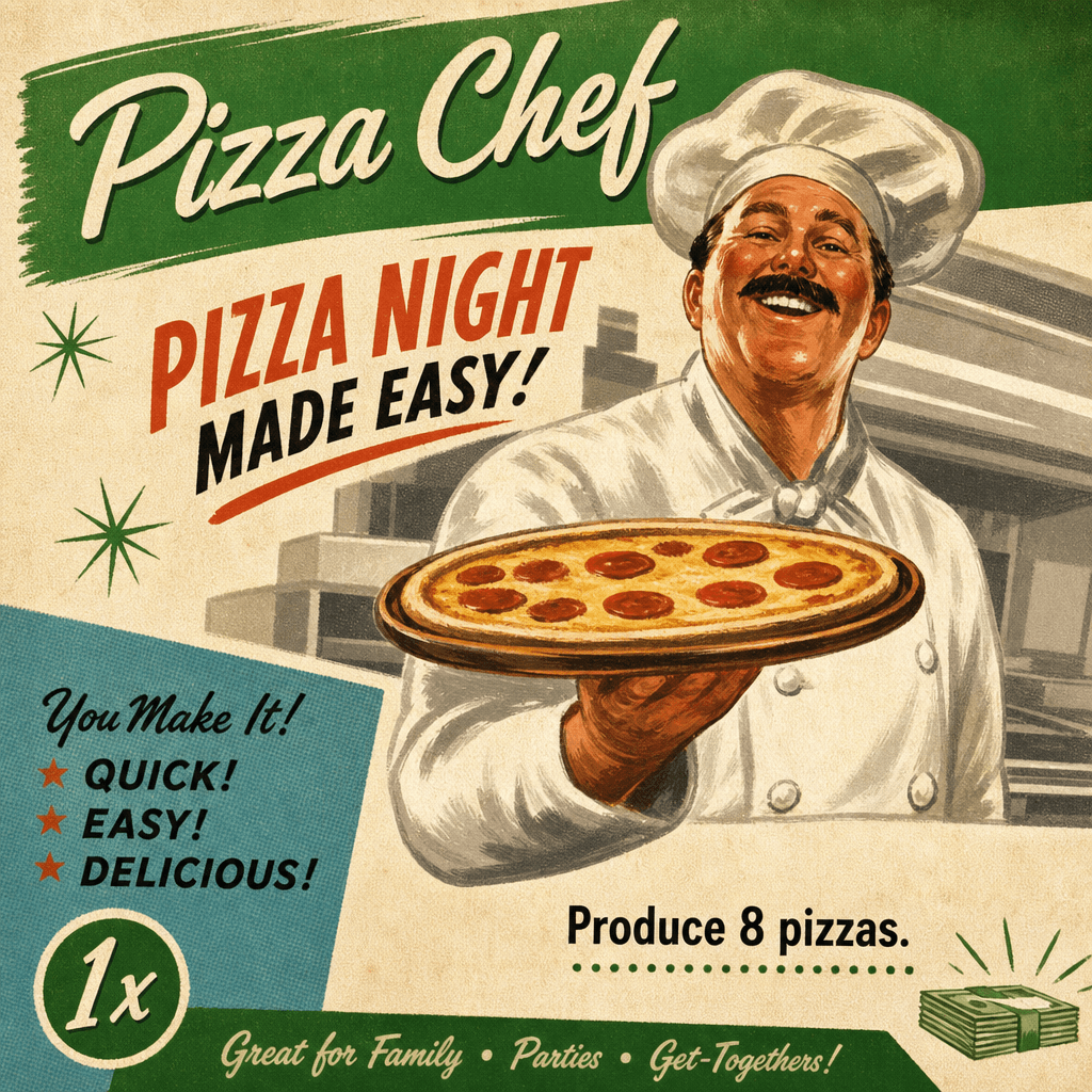1950s American Advertising style