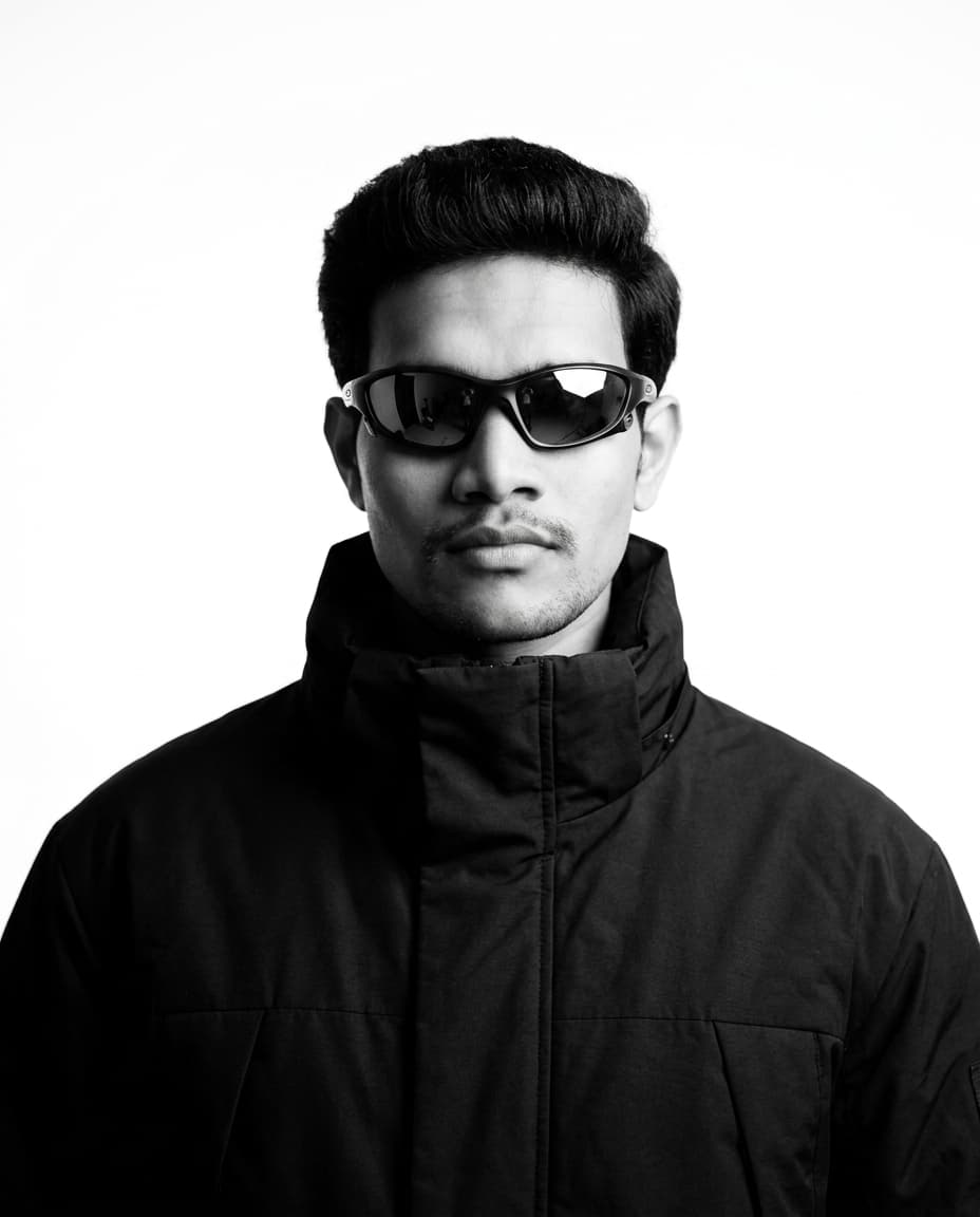 Avant-Garde Sportswear Portrait