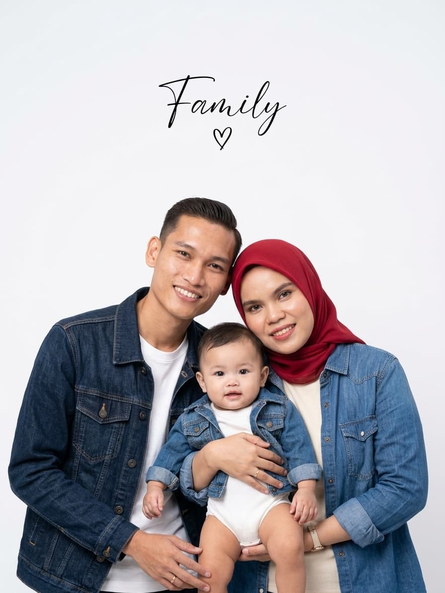 Family Studio Portrait